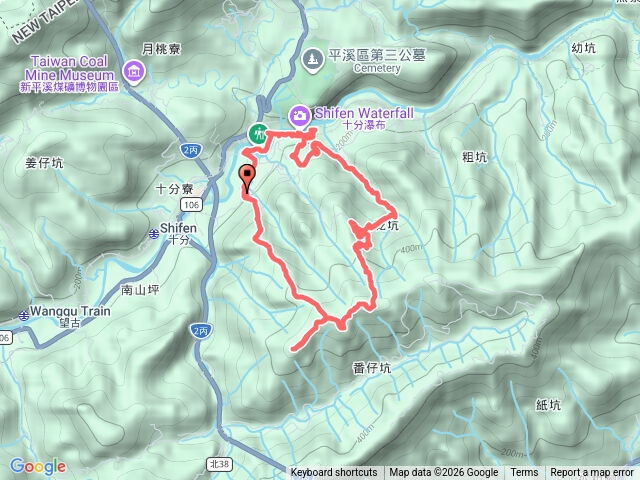 2026-03-02 番子坑古道 乾坑古道 十分瀑布