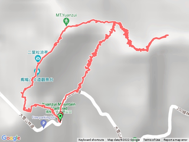 鳶嘴山步道20220106