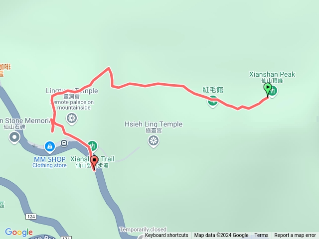 小百岳仙山登山步道20241023