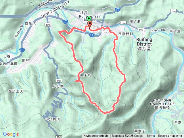 瑞芳三星+萬壽山+坑子內山