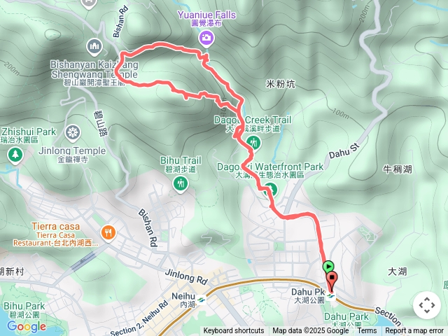 圓覺步道、圓覺瀑布、鯉魚山步道