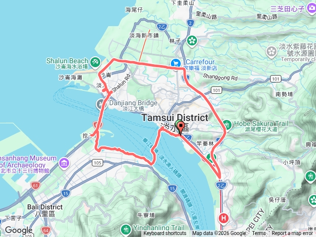 淡水渡船碼頭八里挖子尾淡江大橋輕軌紅樹林淡水