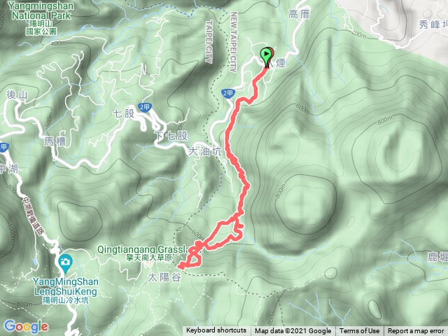 魚路古道八煙擎天崗