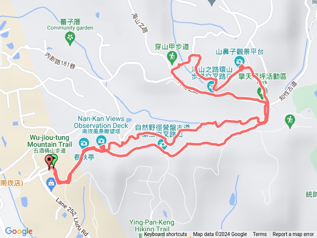 五酒桶山步道