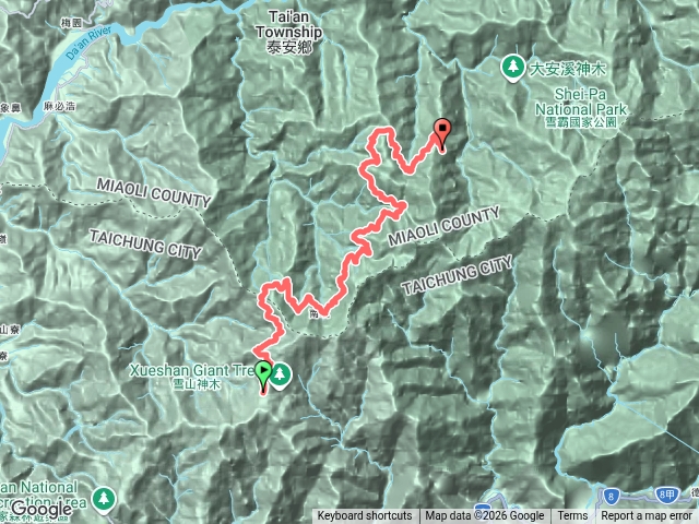 雪山西陵逆走第一天-230林道26k預覽圖