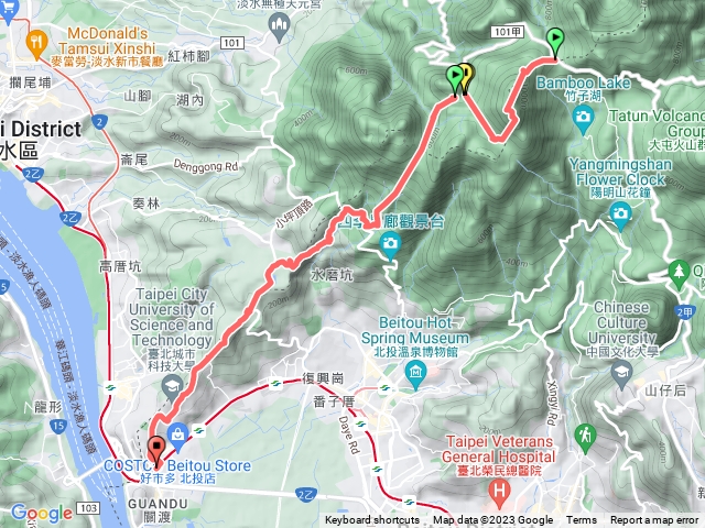 大屯山&台北大縱走第一段逆走