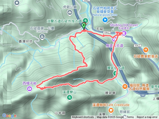 筆架山登山步道-摸乳巷登山步道-烏塗溪登山步道預覽圖