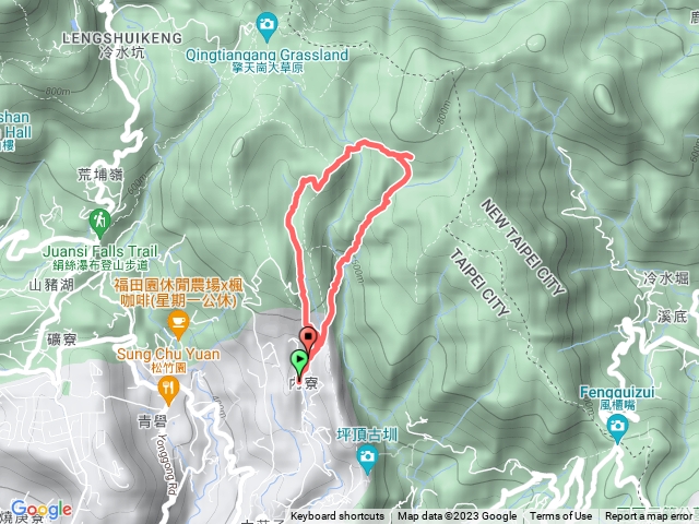 內雙溪古道內寮古道 環狀