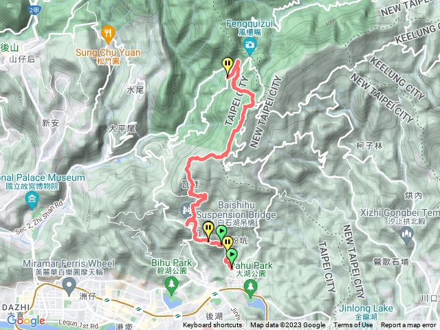 大湖公園到風櫃嘴