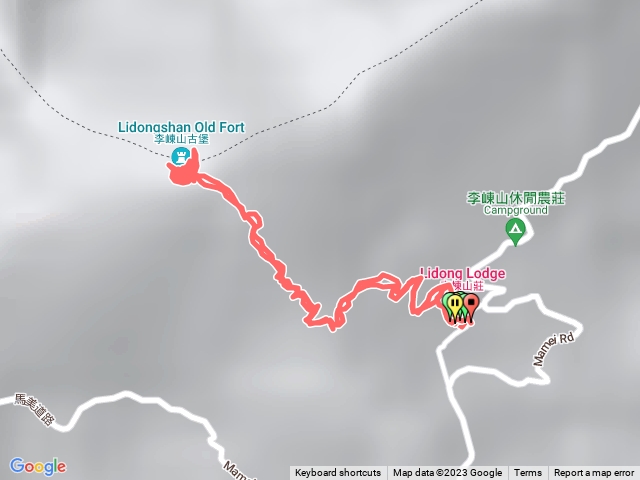 李崠山莊-李崠山古堡來回