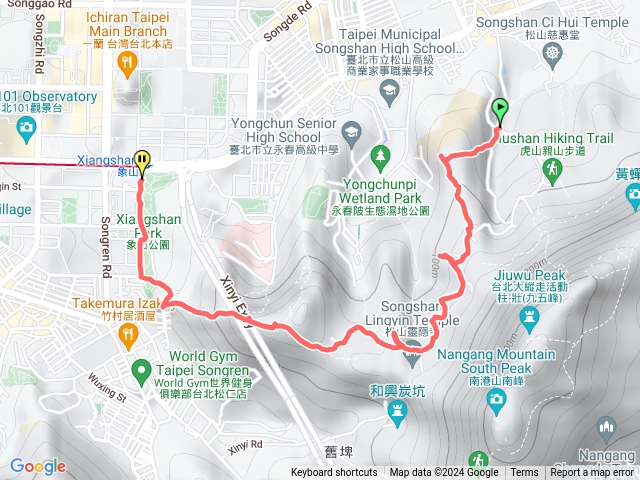 四獸山縱走
