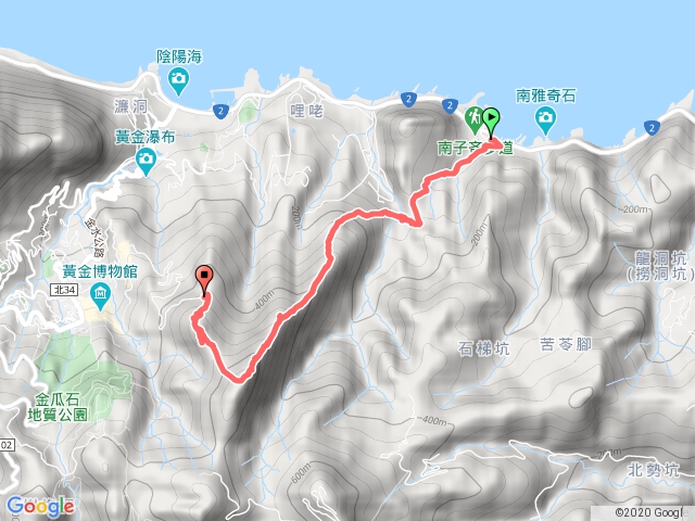 劍龍稜、鋸齒稜、茶壺山