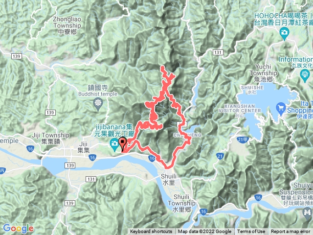 20220212南投集集大坪山、集集大山南峰、集集大山、烏土窟山北峰、深坑山