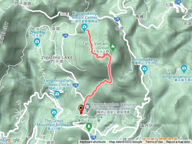 1120211 二進二出七星山（苗圃起登）