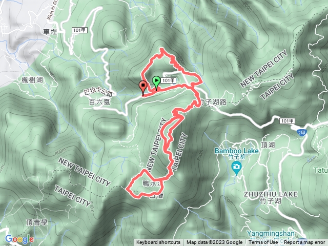 大屯、大屯南、菜公坑、枕頭山