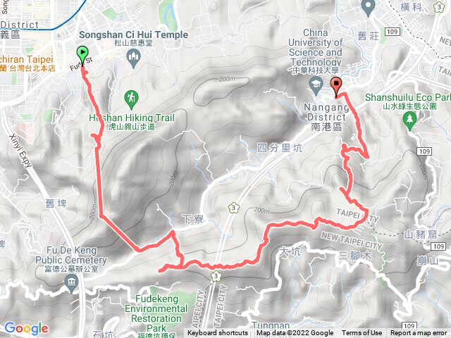 四獸連走&樹梅古道&倒照湖山&大坑山&三腳木山