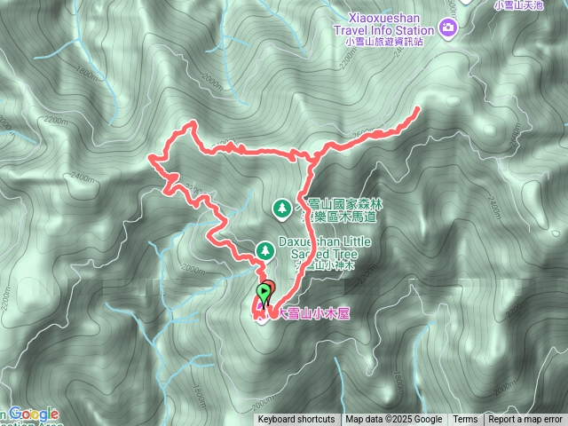 鞍馬山、鞍馬山東北峰 O型縱走