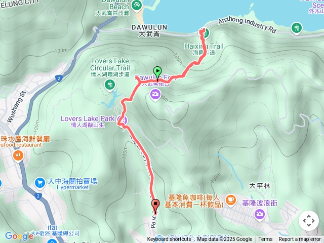 情人湖海興步道