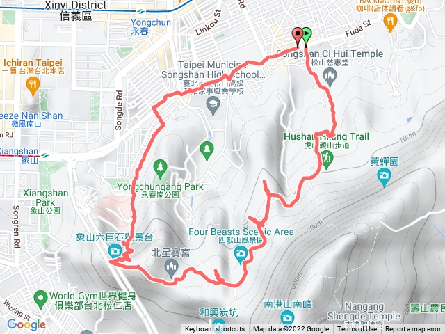 虎豹獅象四獸山