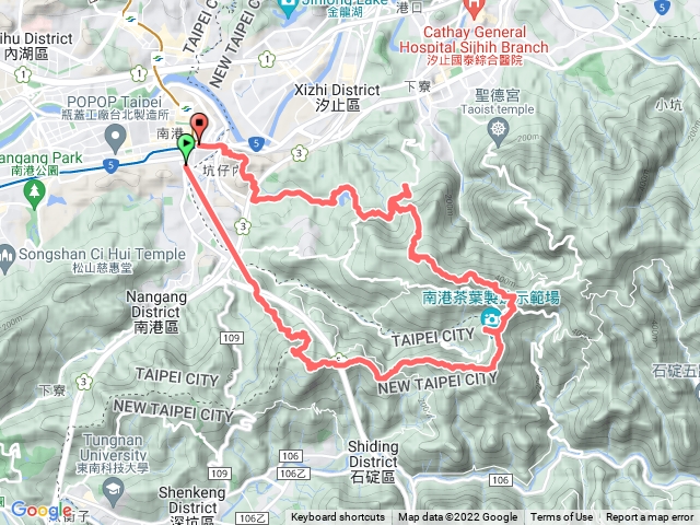 土白縱走2022.11.12