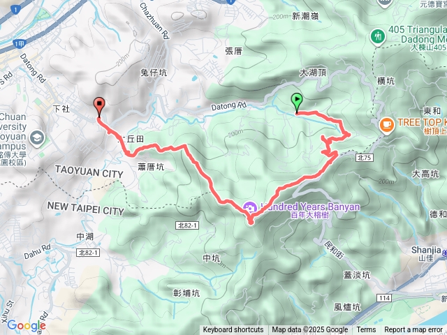 2025/12/27大湖坑步道.福源山步道預覽圖