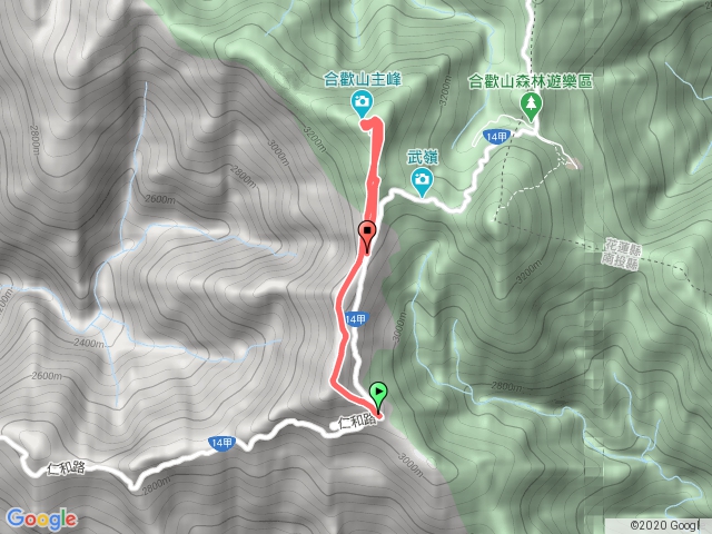 合歡南峰＋合歡主峰