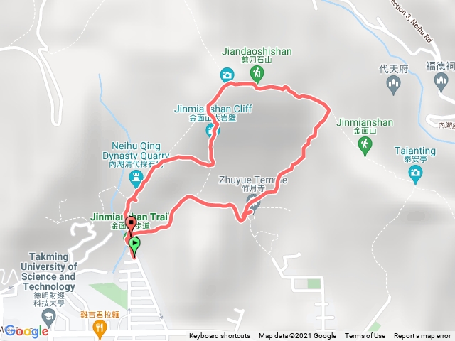 金面山剪刀山O型