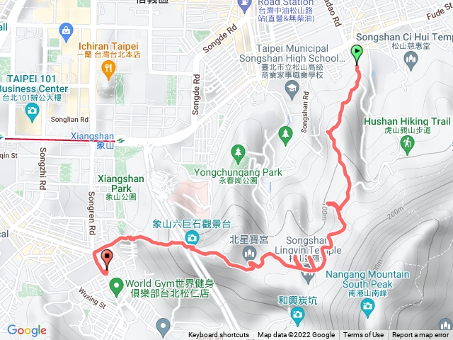四獸山縱走