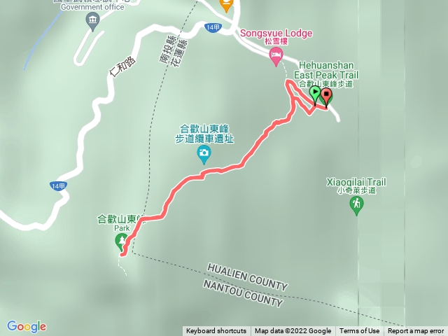 20220522，合歡山東峰