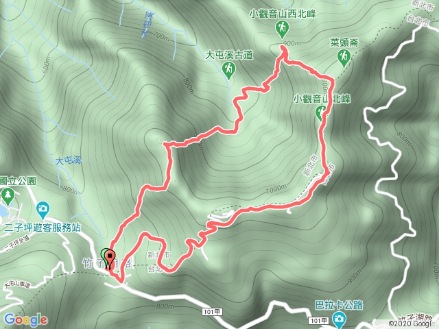 小觀音山O形縱走