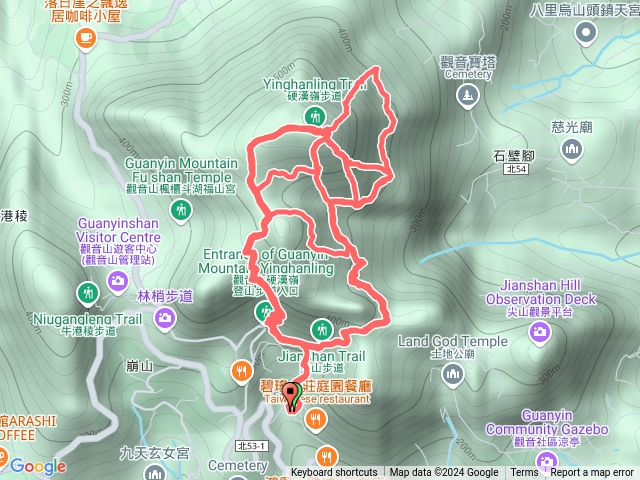 20241110-觀音山（五上五下）-開山凌雲寺起登預覽圖