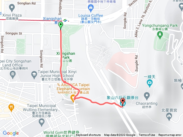 象山捷運 象山步道