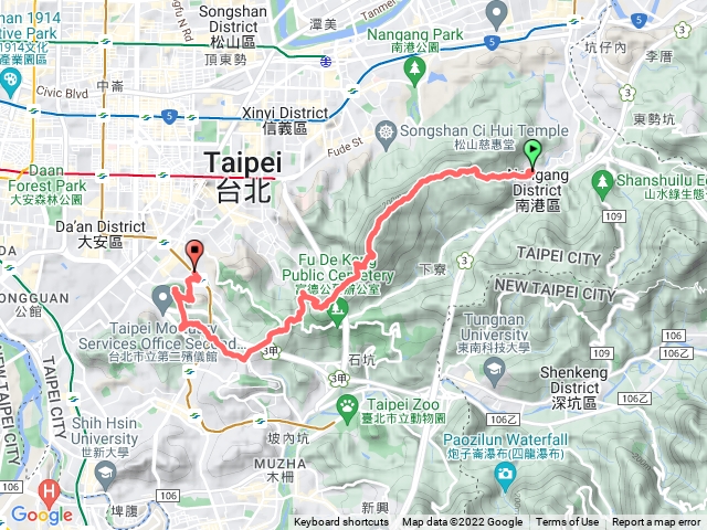 台北大縱走第六段