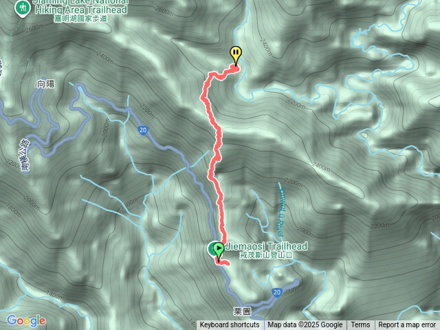 戒茂斯上嘉明湖D1