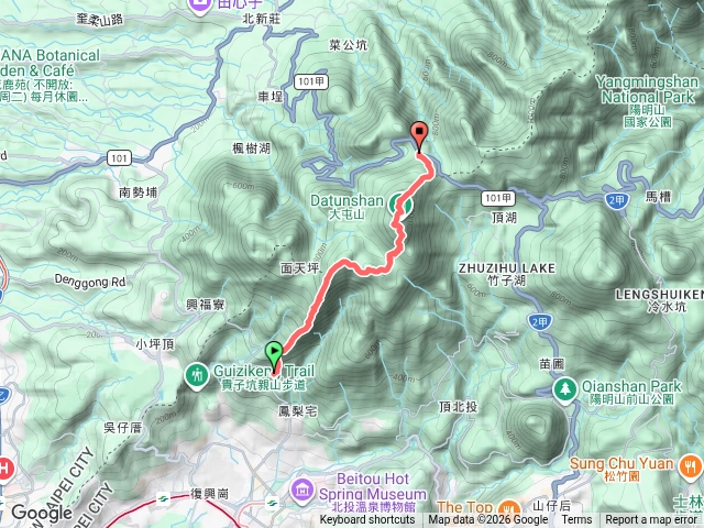 大屯山西峰西南稜主線-大屯連峰步道-大屯山步道預覽圖
