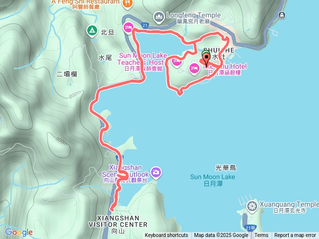 日月潭環湖步道