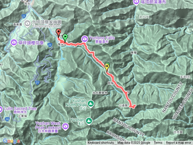 東埔登山口-八通關山預覽圖