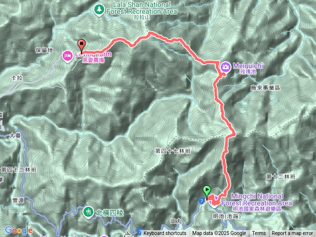 巴魔塔縱走預覽圖