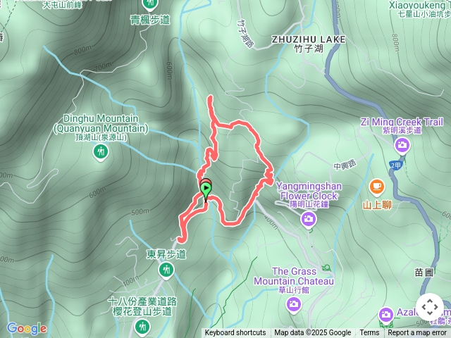 十八份水圳步道草山吊橋猴崁古道滾水頭玉瓏谷大屯瀑布