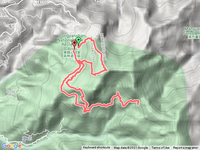 20210717東眼山自導式步道東滿步道親子峰步道
