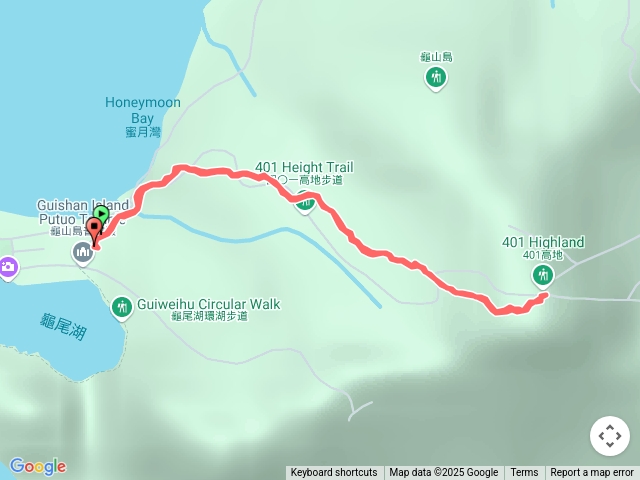 龜山島401高地步道