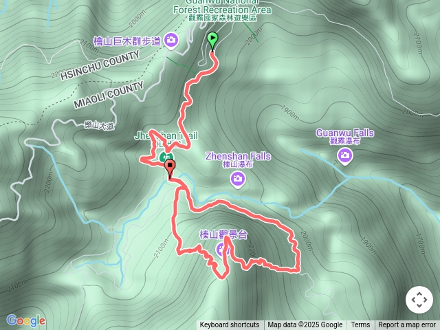 觀霧榛山森林步道
