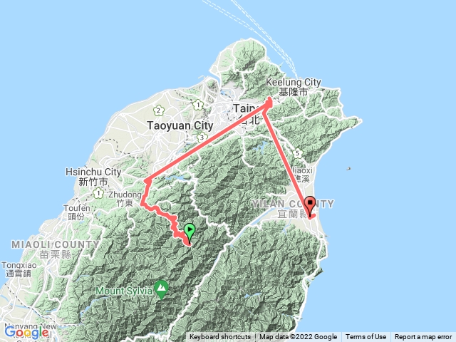 司馬庫斯到宜蘭
