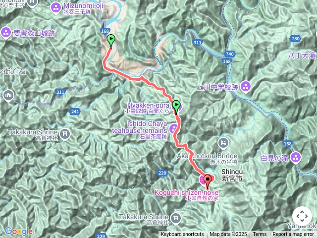 熊野古道中邊路D4小雲取越