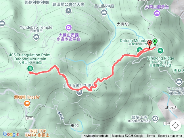 大棟山--青龍嶺