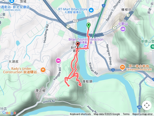 碧潭和美山健行