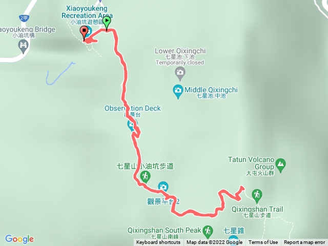 小油坑-七星山主峰