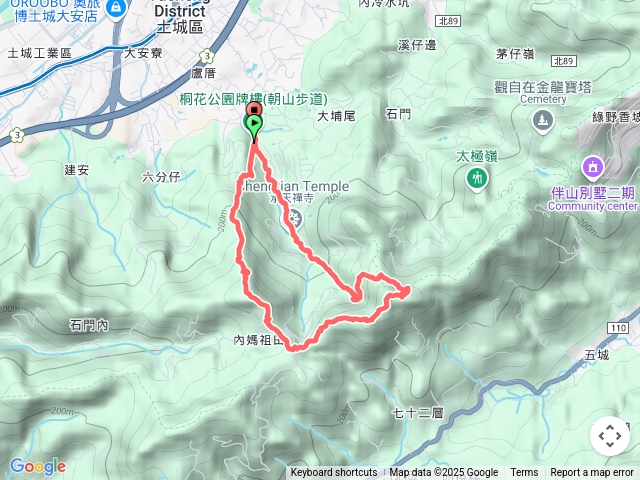 土城火焰山_天上山