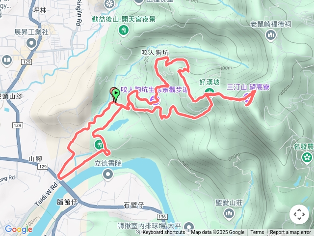 三汀山（舊／新登山口O繞）