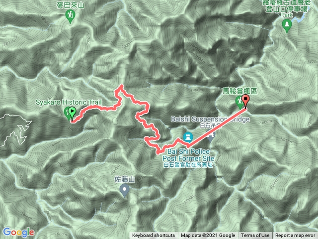 霞喀羅國家步道